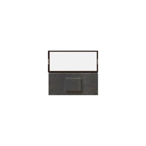 Pulsante C/Targhetta Illuminabile Noir ( AVE cod. 45388 )