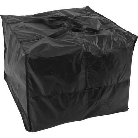 Sac de rangement pour coussins d'extérieur imperméable léger facile à transporter avec poignées (1/5)