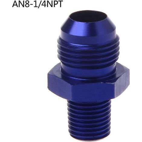 Wasserdichter AN6 AN8 NPT gerader Getriebeölkühleradapter