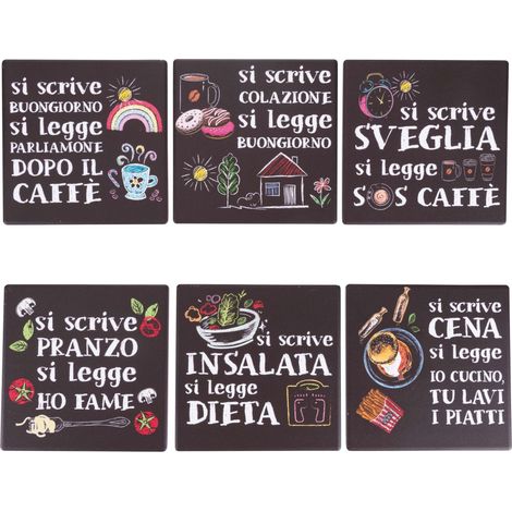 SI SCRIVE SI LEGGE MATTONELLA DEC. 11X11CM 6 COLORI ASSORTITI (1/5)