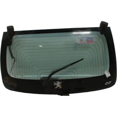Glace Lunette Arriere PEUGEOT 107 Phase 1 2005-2008 [PRODUIT D'OCCASION] ♻️ 1607989380 - Garantie à vie (1/2)