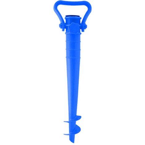 Marbueno pincho parasol plastico color azul 44 cm jardin piscina