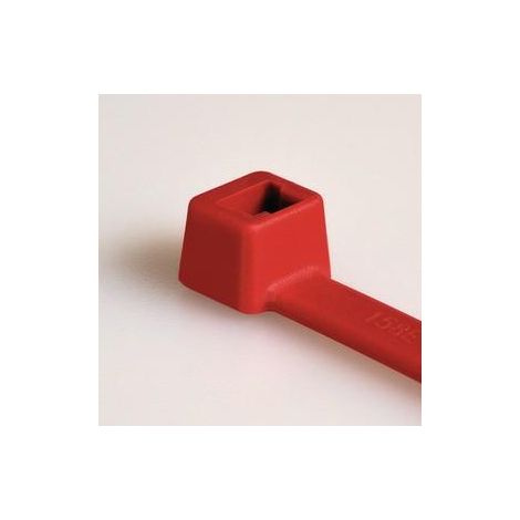 HellermannTyton 116-08012 Bridas de sujeción rojas 210 mm