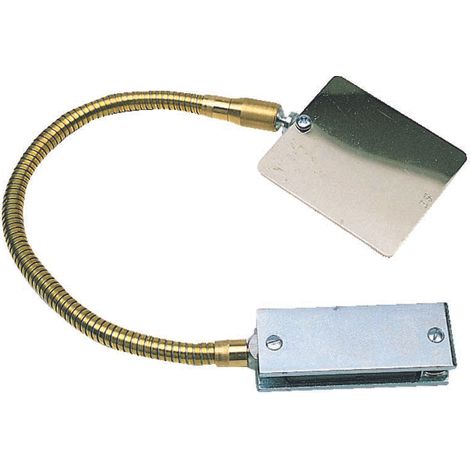Specchio orientabile per saldatori con base magnetica snodabile