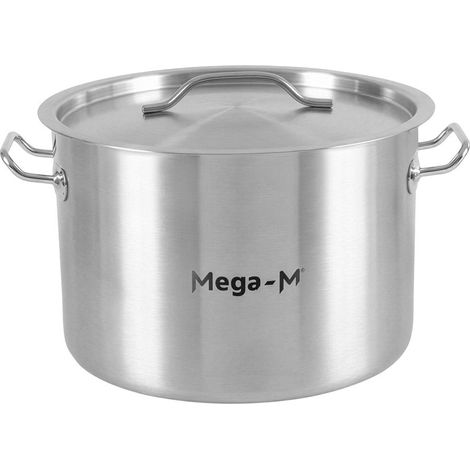 Mittlerer Catering-Topf mit Deckel Mega-M Standard 17 l Durchmesser 32 cm x Höhe 22 cm N