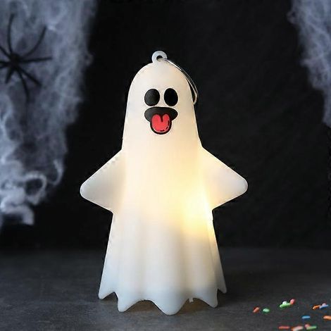 Cadeaux pour Halloween- A 1pc Gothic Shaped Lamp Battery Operated Hanging Night Light,Spooky Light for 2024 Home,Festival,Party Decor (1/5)