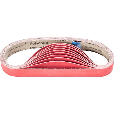 PFERD TOOLS Keramikkorn Schleifband BA 30x610mm CO-COOL120 für Edelstahl-Schliff mit Rohrbandschleifer 10 Stk (1/5)