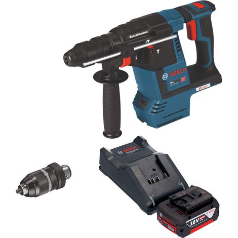 Bosch GBH 18V-26 F Marteau perforateur sans fil 18V 2,6J SDS-Plus Solo + mandrin à serrage rapide - sans batterie, sans chargeur ( 0611910000 ) (1/5)