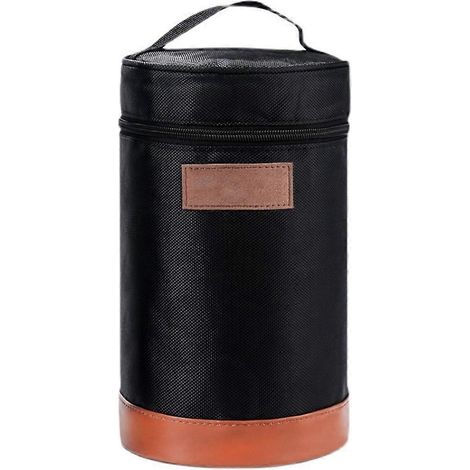 Housse de réservoir de gaz pour lanterne, sac de rangement portable grande capacité, anti-collision et multifonctionnel pour lampe, idéal pour le camping et les pique-niques en plein air. (1/2)