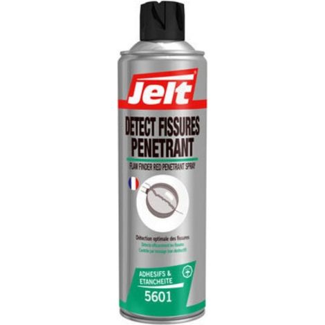 Détecteur de fissures pénétrant pour matériaux non ferromagnétiques – Sensibilité 2 ISO 3452-2 – Vérification par ressuage – 5601 – Jelt