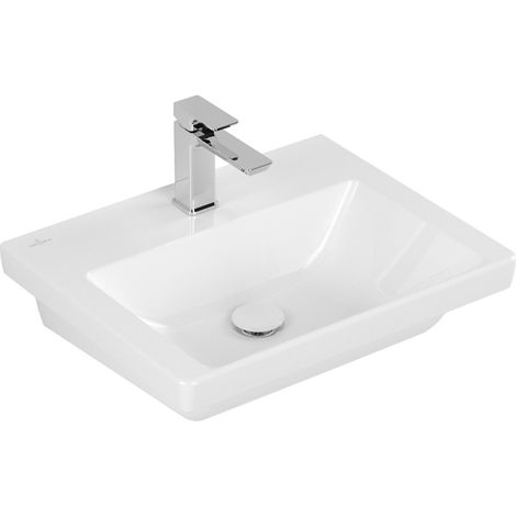 Villeroy & Boch Subway 3.0 Waschbecken, 1 Hahnloch, ohne (1/4)