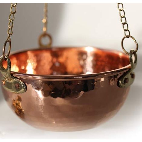 Petit bol en cuivre design de 15 cm de diamètre, 900 ml (1/2)