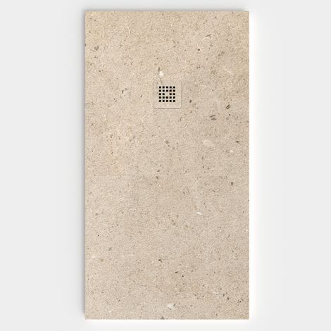 VAROBATH - Receveur de douche 3D 100x200 - Modèle MISCO effet terrazzo (1/5)