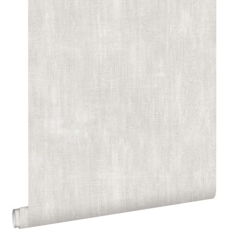 papier peint uni à effet pictural gris clair - ESTAhome (1/5)