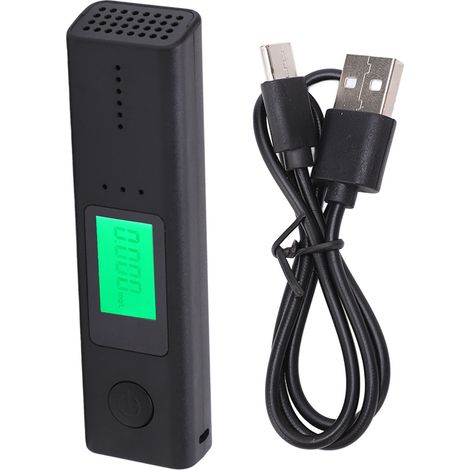 Non Contact Breathalyzer Portable Accuracy Beep Warning Alcohol Detector 3 Color Indicate Digital Breath Alcohol Tester