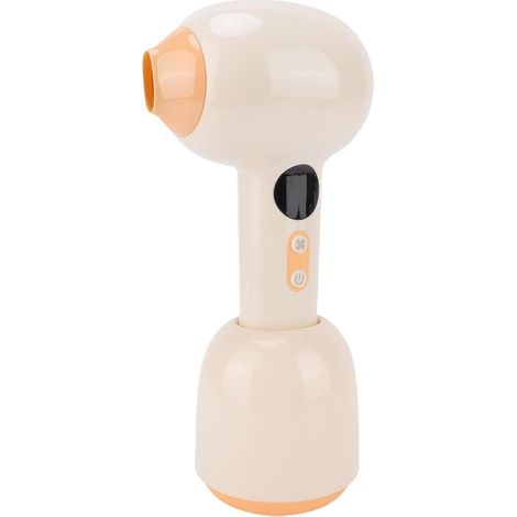 Sèche cheveux sans fil pour bébé, 2 vitesses de ventilation, silencieux, rechargeable par USB, portable, de voyage, température constante, pour les couches et le corps entier