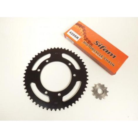 kit kette axring für motorrad peugeot 50 xps track 2011 bis 2013 (1/3)