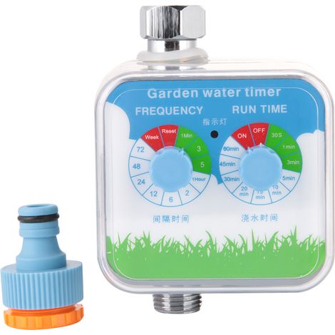 Programmateur d'arrosage automatique électronique rotatif intelligent pour jardin fleurs étanche ABS durable réglable (1/5)