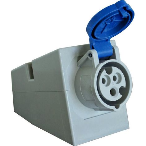 Toma mural AS Schwabe azul 16 A 230 V IP44