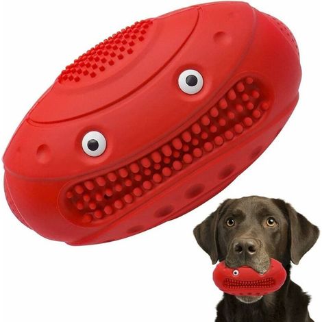 Os à mâcher en caoutchouc naturel pour chiens, adaptés au nettoyage des dents, 1 pièce. (1/5)