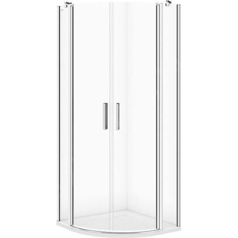 Cersanit Moduo - Cabine de douche 80x80 cm, chrome/verre clair S162-009 (1/5)