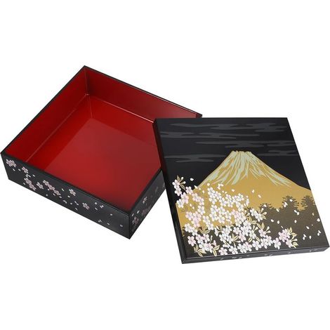Boîte à bento japonaise, design élégant, style japonais, en (1/5)