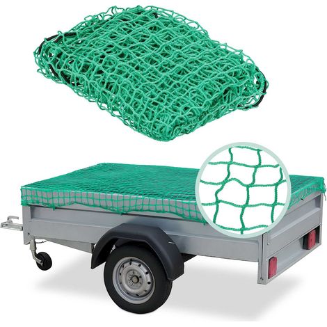 Grunes anhangernetz 23 x 35 m