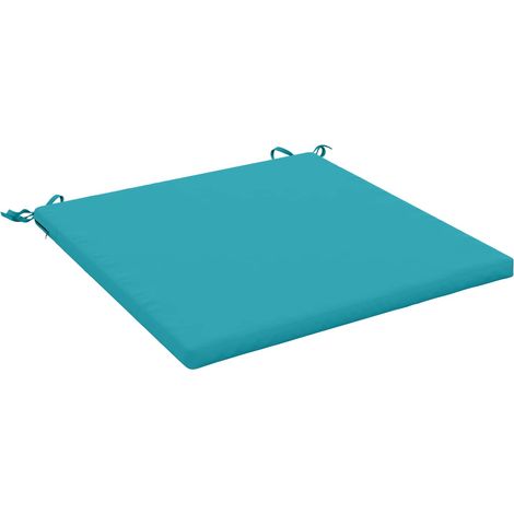 1-Piece Seat Cushion SOEST 100% Polyester Turquoise vidaXL (1/5)