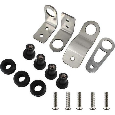 Kit de support de radiateur à boulonner pour moteur K-Swap série K (1992-2000) de Honda Civic. (1/5)