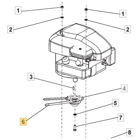 Cinghia SC 42 ORIGINALE STIGA motozappa arieggiatore BGE400LC SC42B 41.1005.108