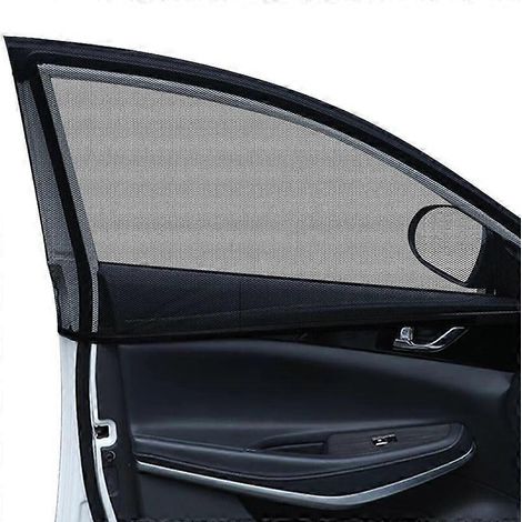 Moustiquaire de fenêtre de voiture (4 pièces) pour Toyota Hilux AN120 AN130 (2016-2023), protection solaire pour bébés et enfants, stores enrouleurs préservant l'intimité (1/5)