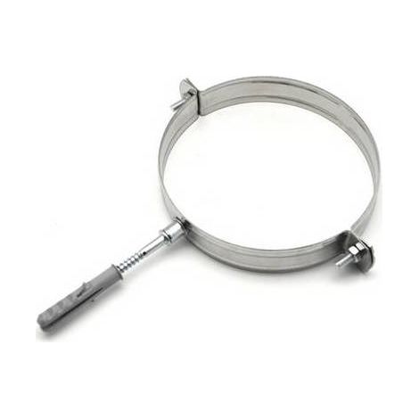 COLLARE DI FISSAGGIO IN ACCIAIO INOX Misura: Diam. 140