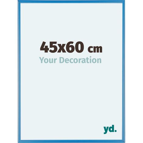 yd. - Cadre photo 45x60 - Blue Acier - Aluminium - Kent
