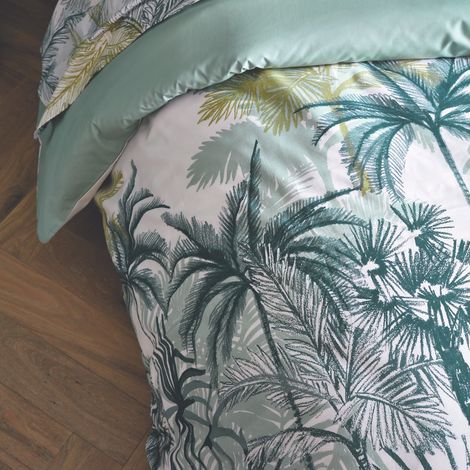 Drap plat style colonial Vert 240x310 cm