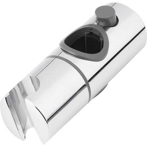 Supporto doccia regolabile Enowelir da 19 mm in ABS cromato, facile installazione per soffione e asta doccia. (1/4)