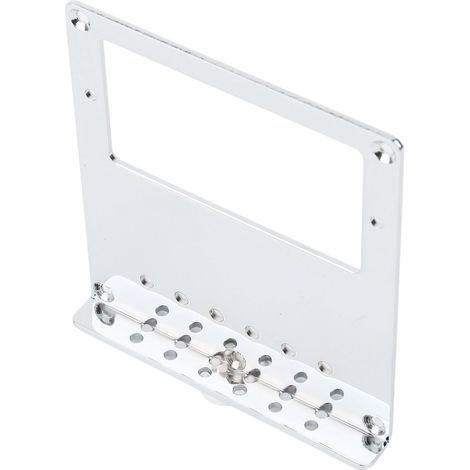 Plaque de Pont en Métal Robuste pour Guitare 4 Cordes, Accessoires de Réparation (1/5)