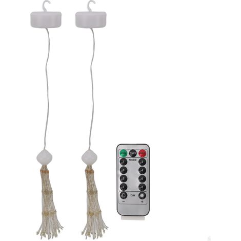 GARRYFIZH Guirlande lumineuse LED en fil de cuivre, 2 pièces, feu d'artifice, sphère étoilée télécommandée, pour fête, Patio, décoration de jardin