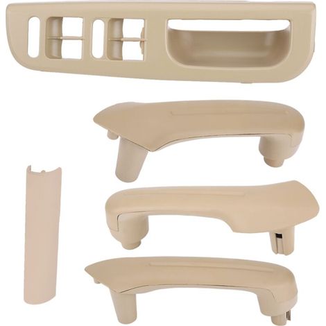 Panel de interruptores de ventana, manija de puerta interior para MK4 1999 – 2004 Beige-Crezuo