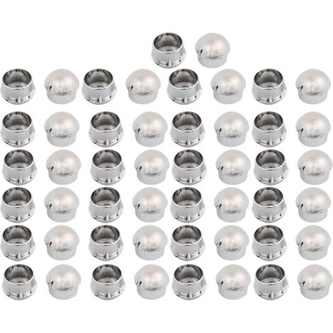 Möbel Kunststoff Runde Unterputz Kabelverbinder Lochabdeckungen 32mm Durchmesser 50 pièces