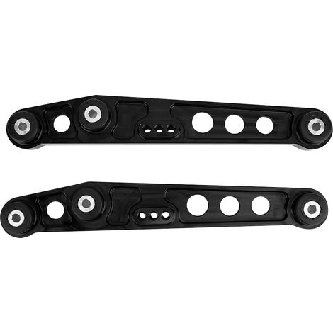 Bras de commande inférieur Durable résistant à l'usure antirouille, bras de commande arrière inférieurs, pour Honda Civic 1992-1995 Acura Integra 1994-2001(black). (1/5)