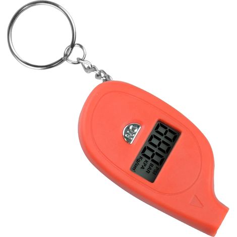 Manomètre numérique de pression des pneus pour vélo et voiture, outil de diagnostic 0-150 PSI, écran LCD rétroéclairé. Testeur de pression d'air