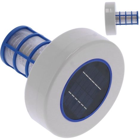 Solarbetriebener Poolionisator-Reiniger für Schwimmbecken, Whirlpools und Springbrunnen (1/5)