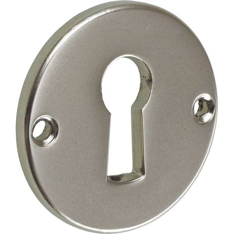 Hettich Schlüsselschild matt-vernickelt Ø 30 mm Möbelbeschläge