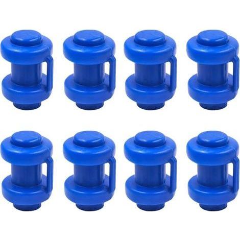Capuchons De Pôle De Trampoline,Capuchons de poteaux pour poteaux de Filet de Trampoline,Casquettes de Trampoline,Filet de Sécurité Pièce de Rechange,Casquette de pôle (1/5)