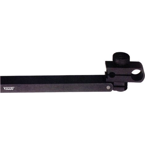 Vogel 249993 Halterung für Komparatoren, Abmessungen 80x12x6 mm, Schwalbenschwanzverbindungen.