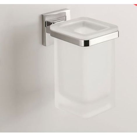 COLOMBO DESIGN Basic q porta bicchiere cromato codice prod: B37020CR-VAN (1/2)