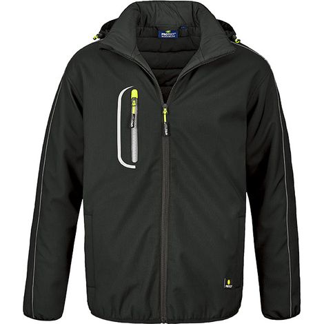 Winter-Softshelljacke KNOXVILLE schwarz Größe 5XL (1/4)