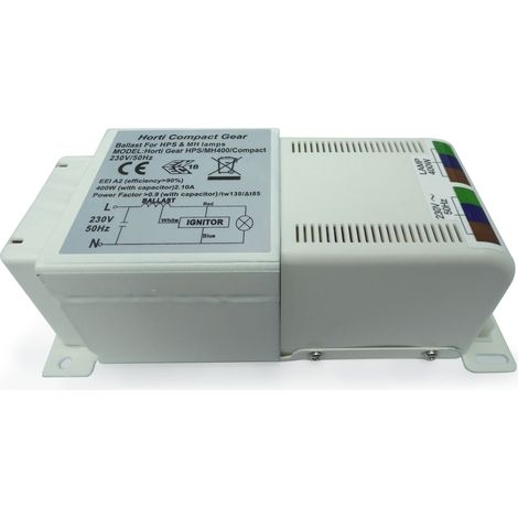 Ballast compact HORTI GEAR 400W - Class 1 (1/3)