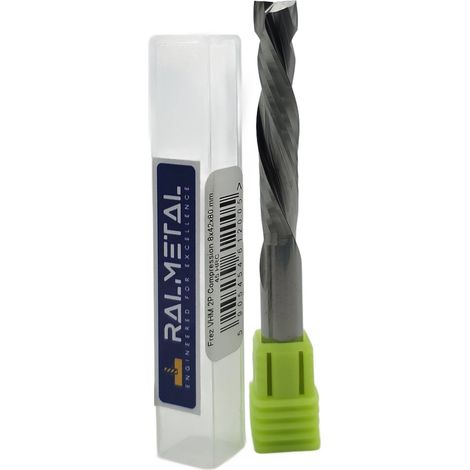 Taglierina a compressione VHM per legno e compensato 8 x 42 x 80 (1/4)