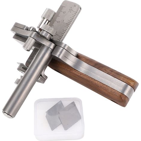 Manual leather strip cutter made of 304 stainless steel, 10-60 mm tool for crafts (1/5)